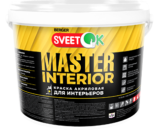 MASTER INTERIOR<br> Краска акриловая для интерьеров