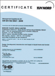 ISO-9001 сертификат от RWTUV, Германия.