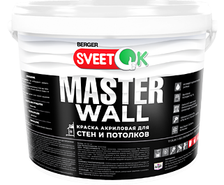 MASTER WALL<br> Краска акриловая для стен и потолков