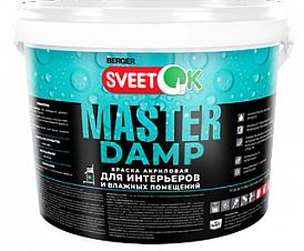 MASTER DAMP<br> Краска акриловая для влажных помещений