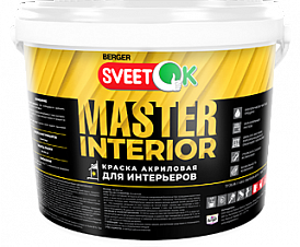 MASTER INTERIOR<br> Краска акриловая для интерьеров