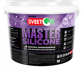 MASTER SILICONE<br> Краска силиконовая для фасадов и цоколей зданий